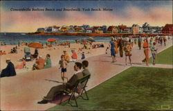 Concordville Bathing Beach and Boardwalk Postcard