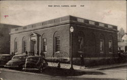 Post Office Caribou, ME Postcard Postcard