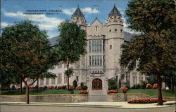 Youngstown College Postcard