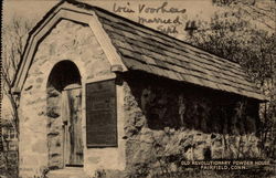 Old Revolutionary Power House Fairfield, CT Postcard Postcard