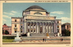The Library of Columbia University Postcard