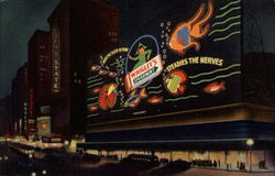 Wrigley Sign, Times Square Postcard