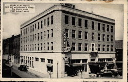 Henry Clay Hotel West Point, MS Postcard Postcard