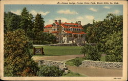 Game Lodge, Custer State Park Black Hills, SD Postcard Postcard