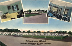 Henderson Motel Postcard