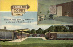 Combahee Motor Court and Restaurant Postcard