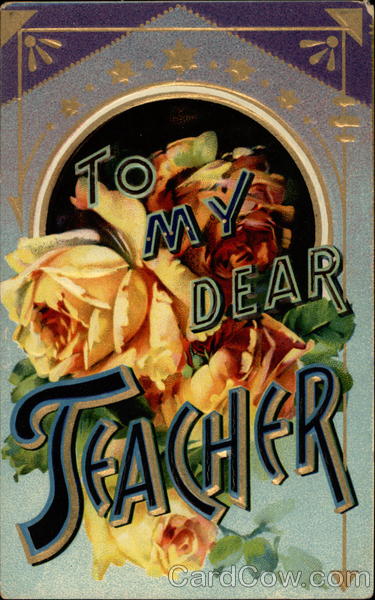 To My Dear Teacher