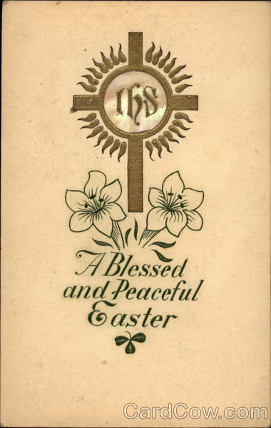 A Blessed and Peaceful Easter Mother Of Pearl