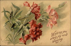 Wishing you every joy and blessing Postcard