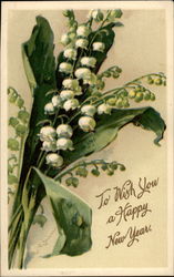 To Wish you a Happy New Year Postcard