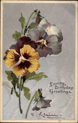 Loving Birthday Greetings Postcard