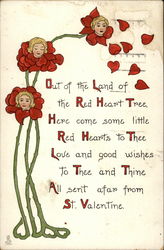 Good wishes from St. Valetine Postcard