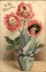 To My Valentine Postcard