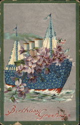 Birthday Greetings Postcard