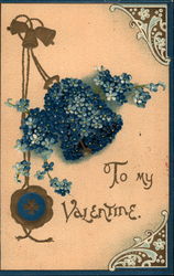 To my Valentine Postcard