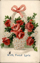 With Fond Love Postcard