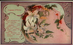 Language of Flowers Postcard