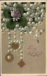 To My Best Girl Postcard