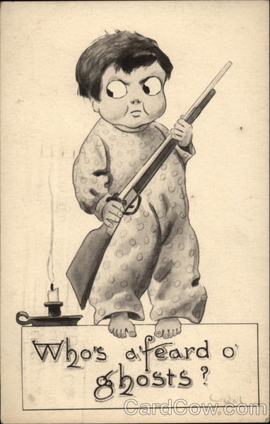 Who's a'feard o' ghosts? Children