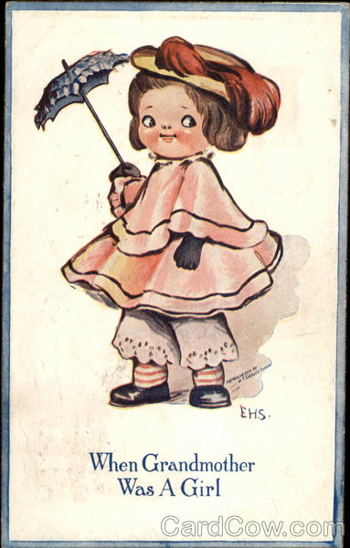 When Grandmother Was A Girl Girls