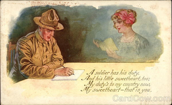 A Soldier has His Duty Bernhardt Wall Military