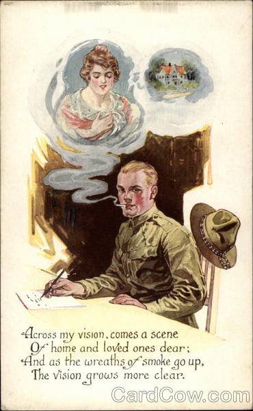 Across My Vision, Comes a Scene of Home and Loved Ones Dear