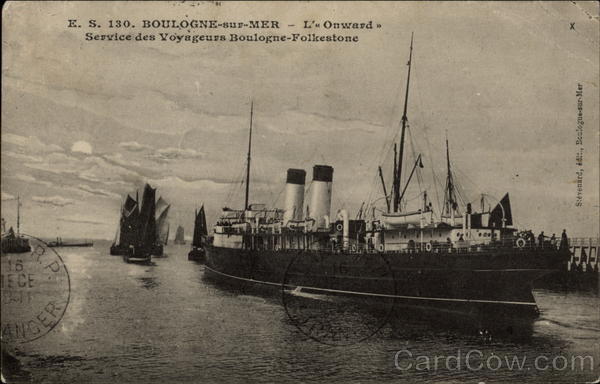 E.S. 130. Boulogne-sur-Mer Boats, Ships