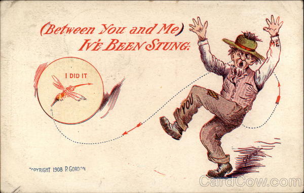 I've Been Stung Comic, Funny