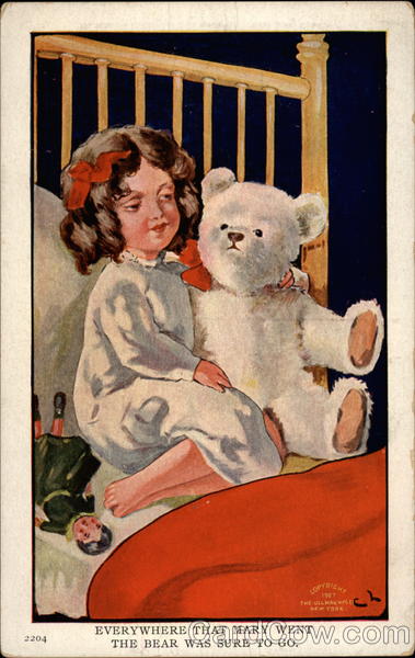 Everywhere that Mary Went the Bear was Sure to Go Girls