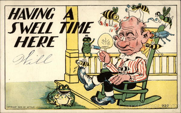 Having a Swell Time Here Comic, Funny