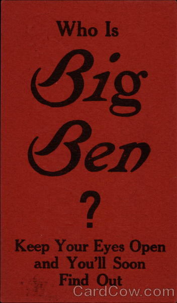 Who is Big Ben? Phrases & Sayings