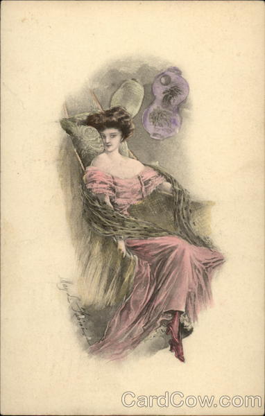 Woman Dressed in Pink Women