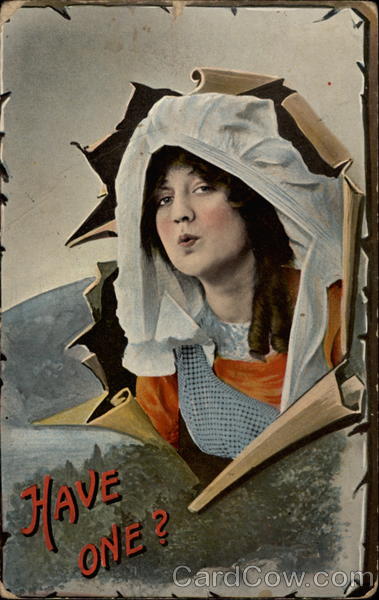 Have one? with a Pretty Maiden Women