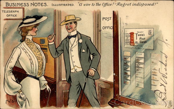 A Wire to the Office! - Regret Indisposed! Comic