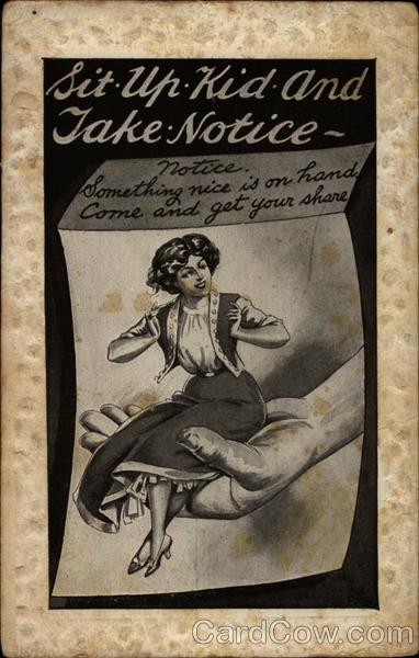 to sit up and take notice meaning