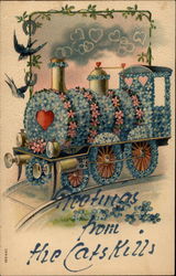 Greetings from the Catskills Postcard