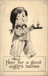 Now for a good night's snooze Postcard