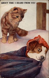 About Time I Heard From You Postcard