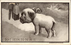 I Dont seem to be in it Postcard