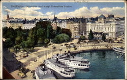 Skyline of Stockholm Postcard