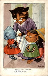 Ready for School Postcard