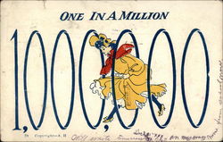 One in a Million Postcard