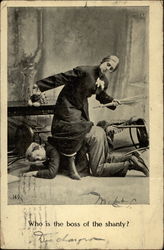 Who Is the Boss of the Shanty? Postcard
