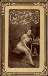 Yes, But Suppose Hubby Finds Out Postcard