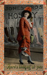 Here's Looking at You Postcard