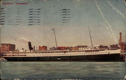 The Steamer Tionesta Postcard