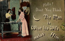 Hello? Don't You Think Postcard