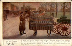 5A Fashion Square Blanket Postcard