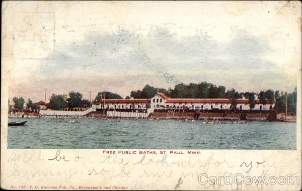 Free Public Baths St. Paul Minnesota