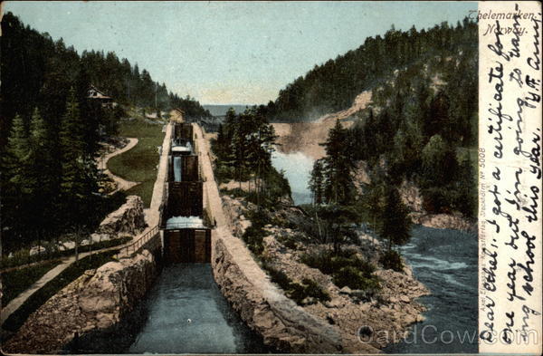 Konstförlag, Stockholm No 203 Thelemarken Norway